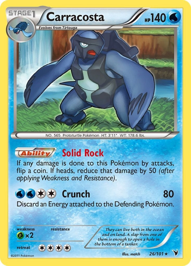Image for Carracosta (26/101) [Noble Victories] - Pokemon