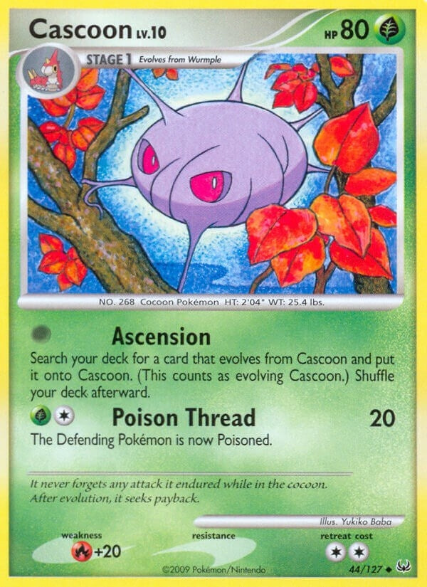 Image for Cascoon (44/127) [Platinum] - Pokemon