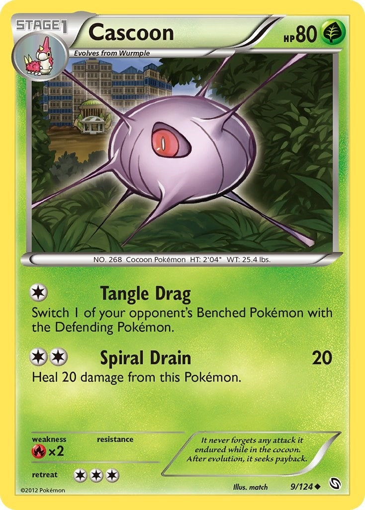 Image for Cascoon (9/124) [Dragons Exalted] - Pokemon