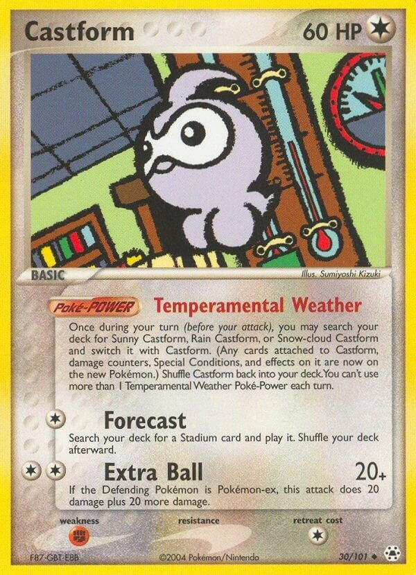 Castform (30/101) [Hidden Legends]