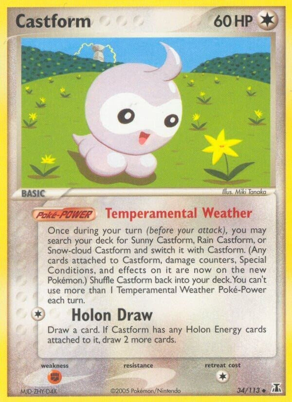 Image for Castform (34/113) [Delta Species] - Pokemon