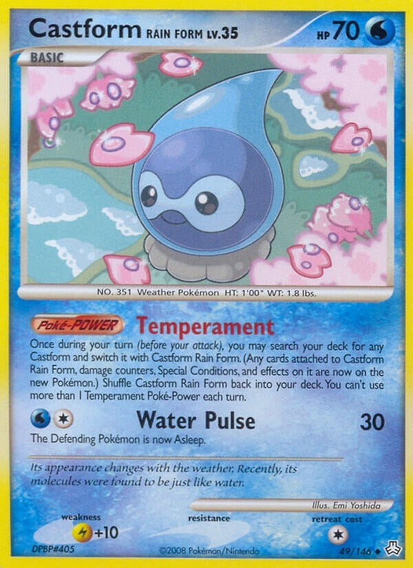 Image for Castform Rain Form (49/146) [Legends Awakened] - Pokemon