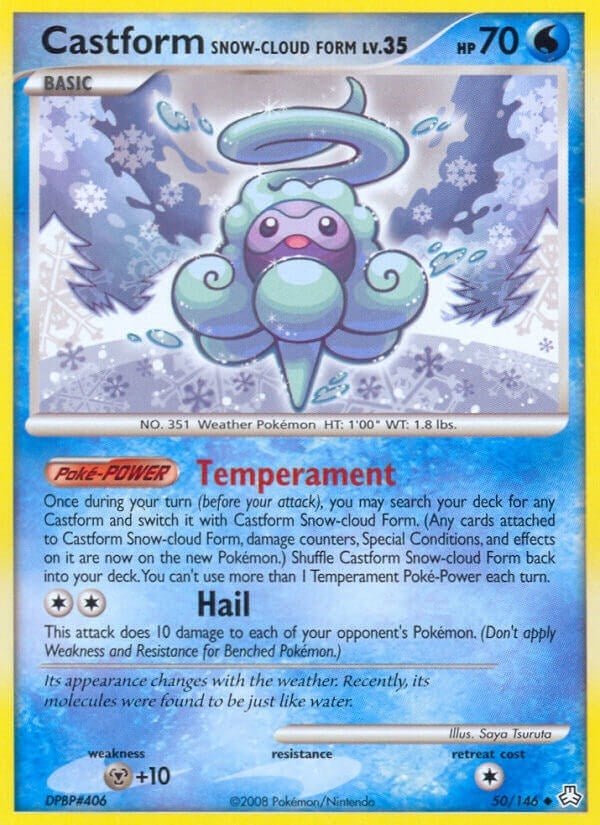 Image for Castform Snow-Cloud Form (50/146) [Legends Awakened] - Pokemon