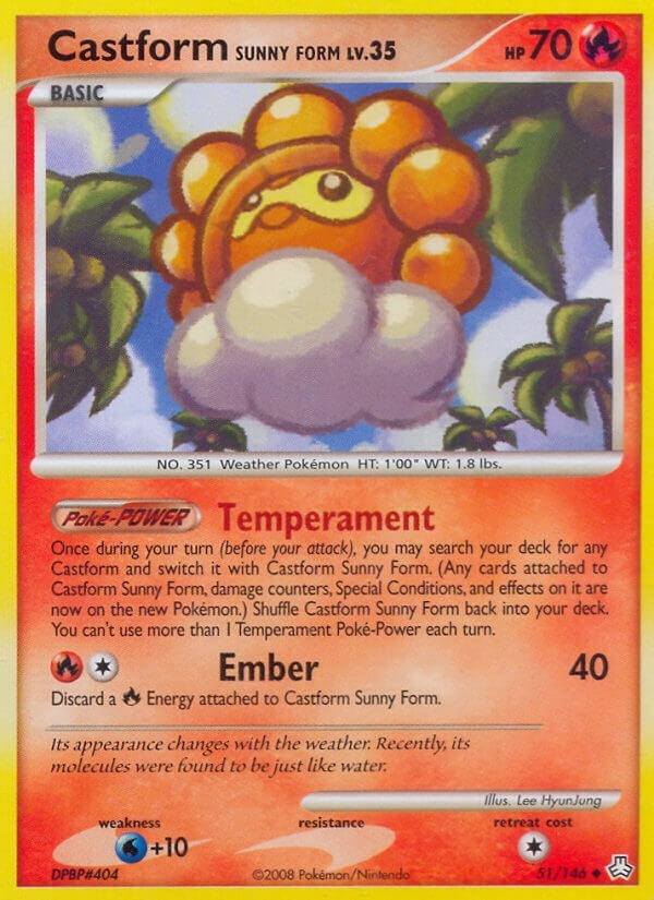 Image for Castform Sunny Form (51/146) [Legends Awakened] - Pokemon