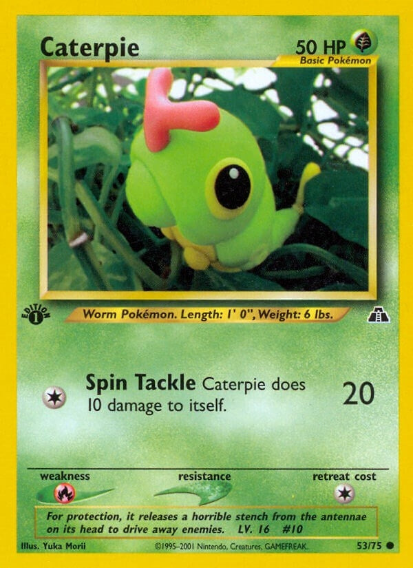 Image for Caterpie (53/75) [Neo Discovery] - Pokemon