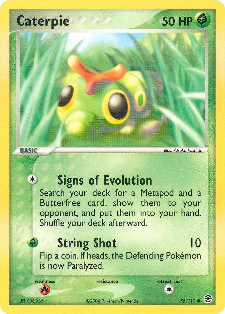 Image for Caterpie (56/112) [FireRed & LeafGreen] - Pokemon