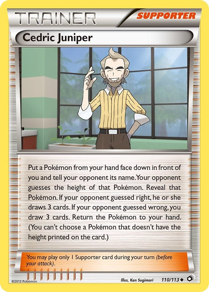 Image for Cedric Juniper (110/113) [Legendary Treasures] - Pokemon