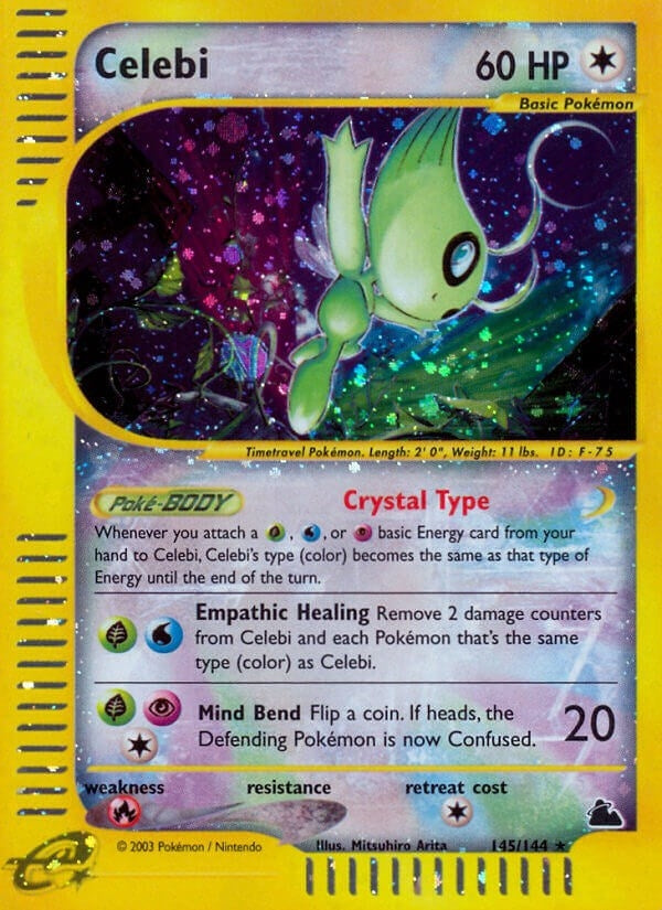 Image for Celebi (145/144) [Skyridge] - Pokemon