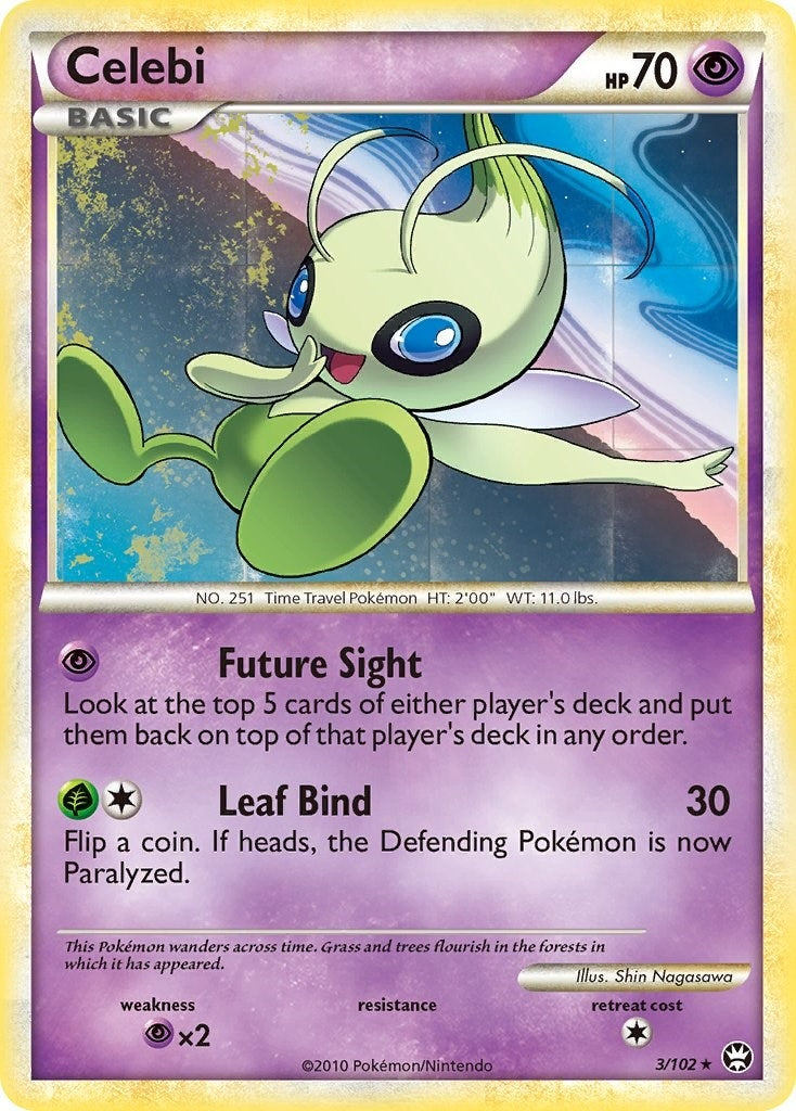Image for Celebi (3/102) [Triumphant] - Pokemon