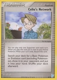 Image for Celio's Network (8/12) [EX Trainer Kit 2: Plusle & Minun] - Pokemon
