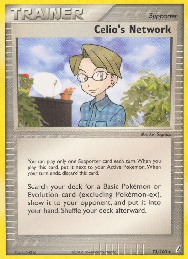 Image for Celio's Network (73/100) [Crystal Guardians] - Pokemon