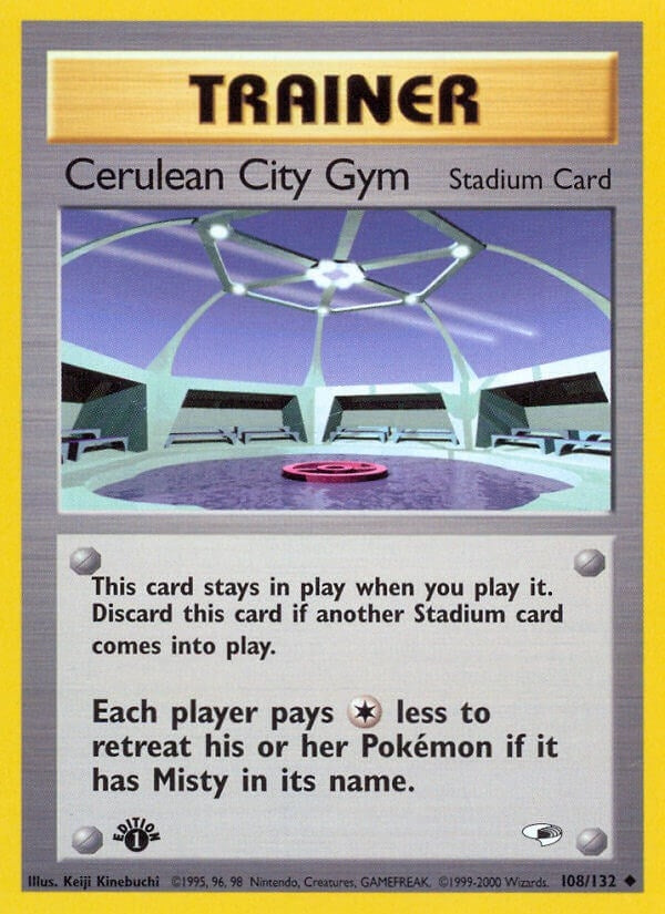 Image for Cerulean City Gym (108/132) [Gym Heroes] - Pokemon