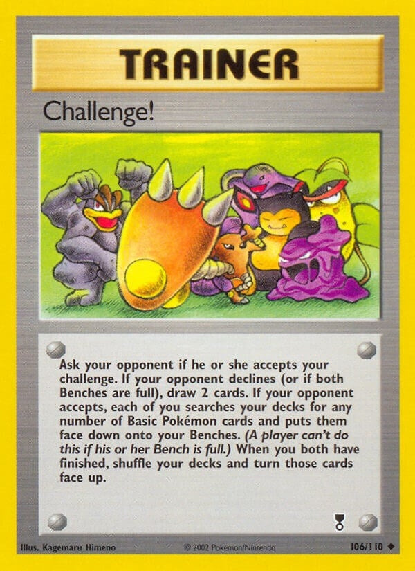 Image for Challenge! (106/110) [Legendary Collection] - Pokemon