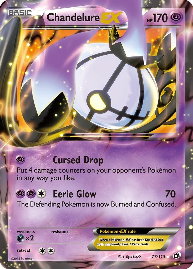 Image for Chandelure EX (77/113) [Legendary Treasures] - Pokemon