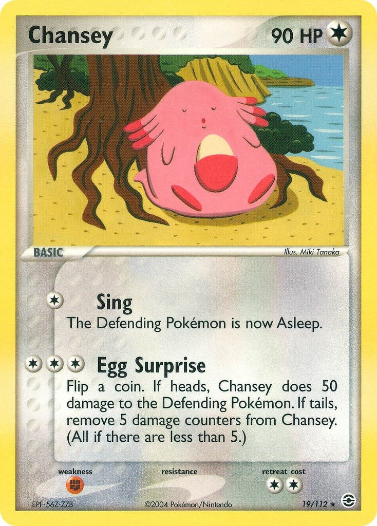 Image for Chansey (19/112) [FireRed & LeafGreen] - Pokemon