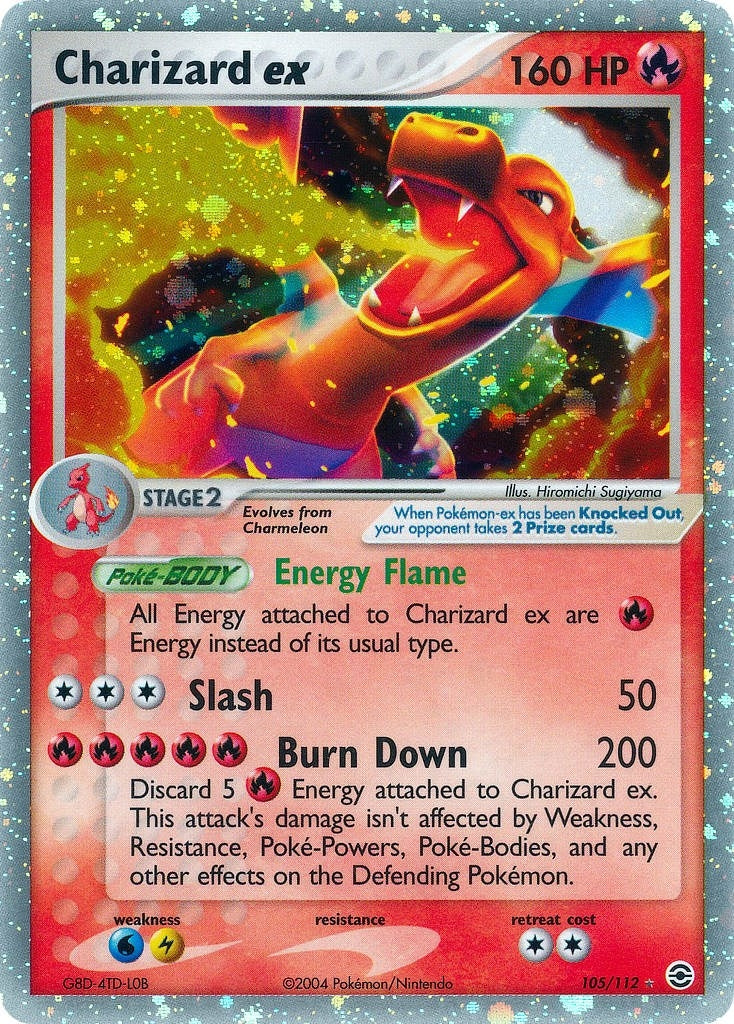 Image for Charizard ex (105/112) [FireRed & LeafGreen] - Pokemon