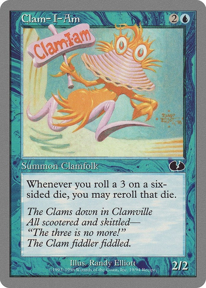 Image for Clam-I-Am (19) [Unglued] - Magic: The Gathering
