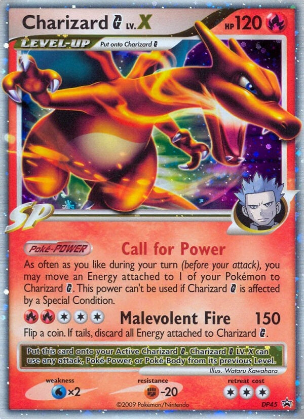 Image for Charizard G LV.X - DP45 (DP45) [Diamond and Pearl Promos] - Pokemon