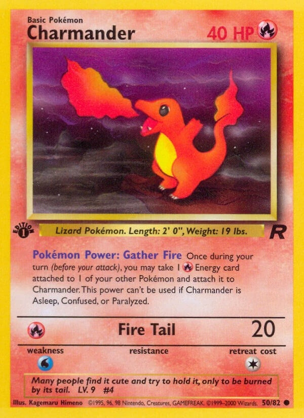 Image for Charmander (50/82) [Team Rocket] - Pokemon