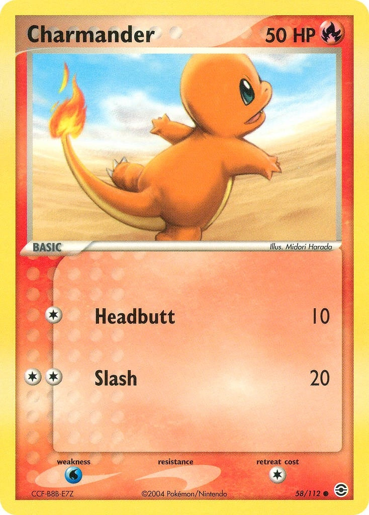 Image for Charmander (58/112) [FireRed & LeafGreen] - Pokemon