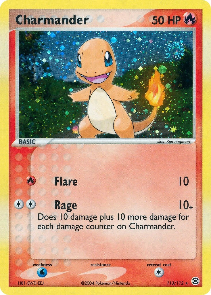 Image for Charmander (113/112) [FireRed & LeafGreen] - Pokemon