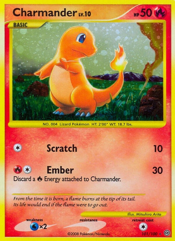 Image for Charmander (101/100) [Stormfront] - Pokemon