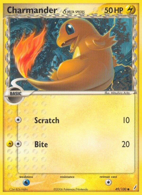 Image for Charmander (Delta Species) (49/100) [Crystal Guardians] - Pokemon