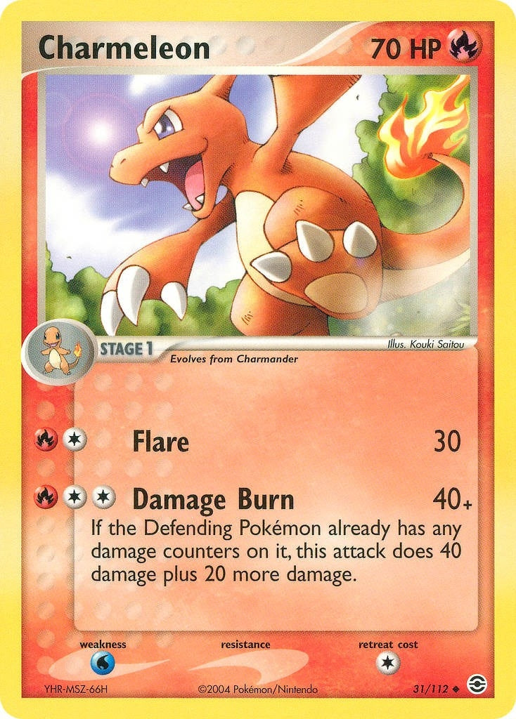 Image for Charmeleon (31/112) [FireRed & LeafGreen] - Pokemon