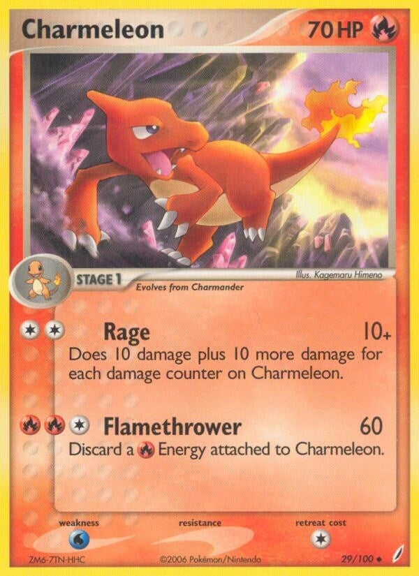 Image for Charmeleon (29/100) [Crystal Guardians] - Pokemon
