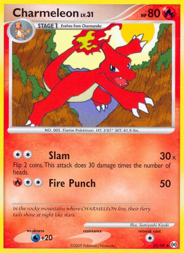 Image for Charmeleon (35/99) [Arceus] - Pokemon