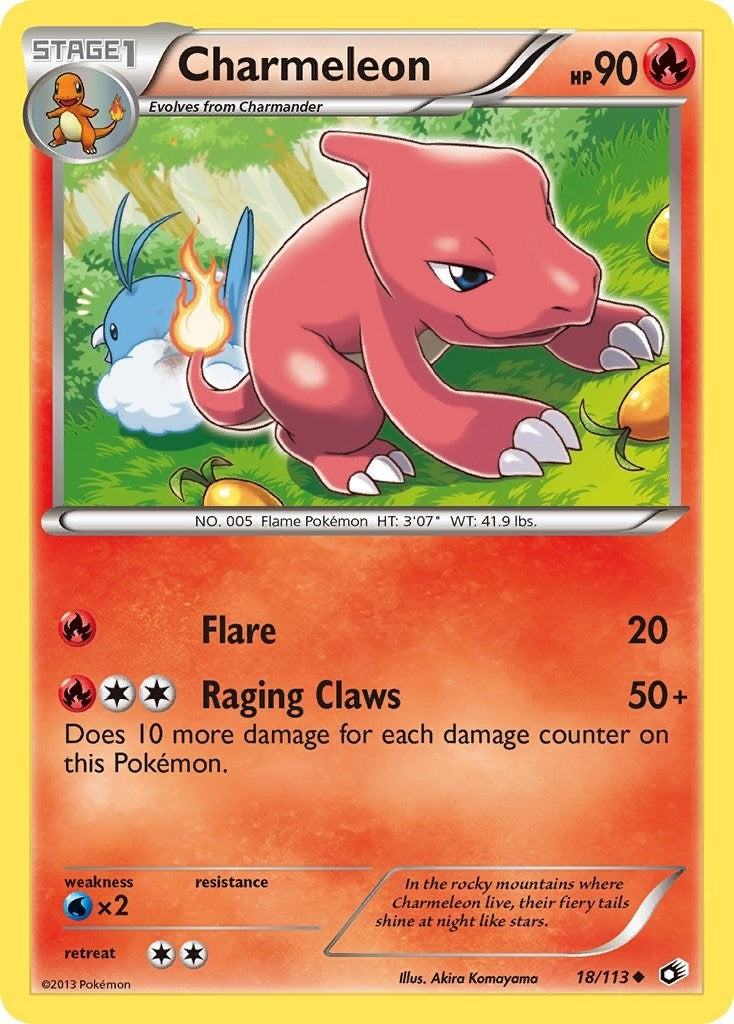 Image for Charmeleon (18/113) [Legendary Treasures] - Pokemon