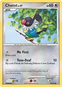 Image for Chatot (74/130) [Diamond and Pearl] - Pokemon