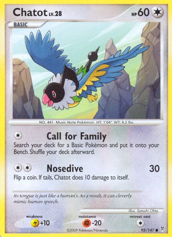 Image for Chatot (95) [Supreme Victors] - Pokemon