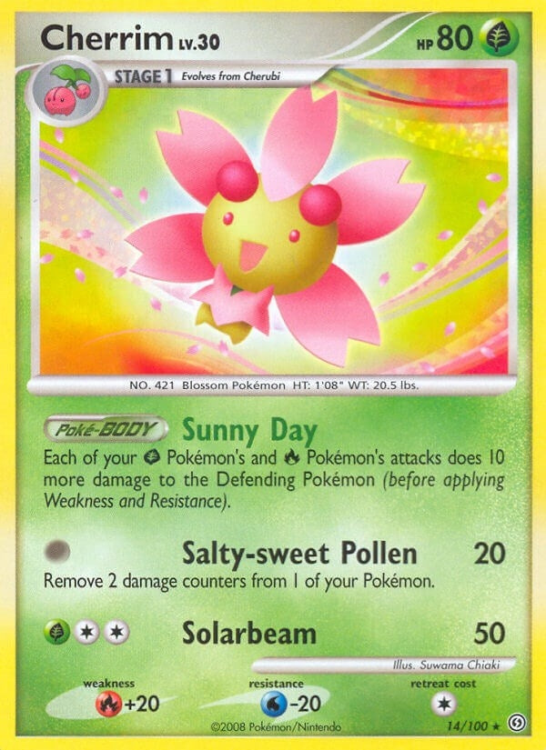 Image for Cherrim (14/100) [Stormfront] - Pokemon