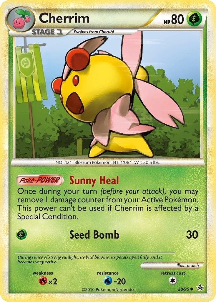 Image for Cherrim (28/95) [Unleashed] - Pokemon