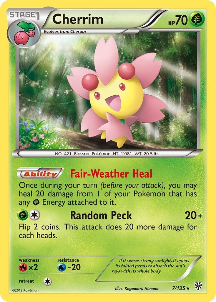 Image for Cherrim (7/135) [Plasma Storm] - Pokemon