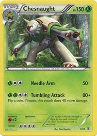 Image for Chesnaught (5/39) [Kalos Starter Set] - Pokemon