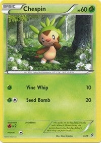Image for Chespin (3/39) [Kalos Starter Set] - Pokemon