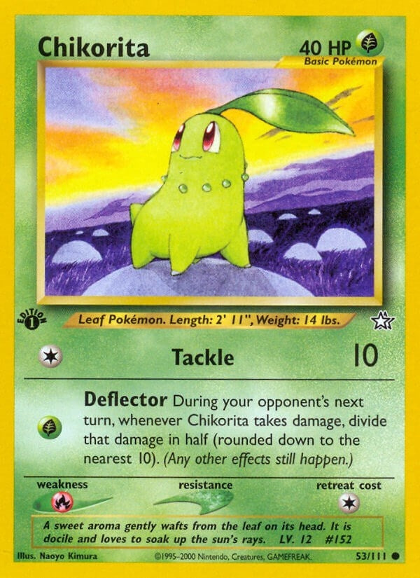 Image for Chikorita (53) (053/111) [Neo Genesis] - Pokemon