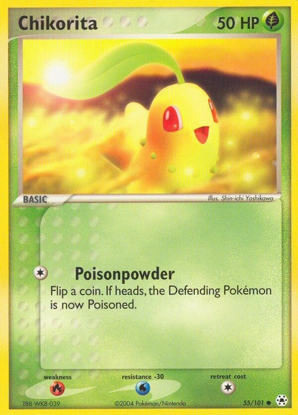 Image for Chikorita (55/101) [Hidden Legends] - Pokemon