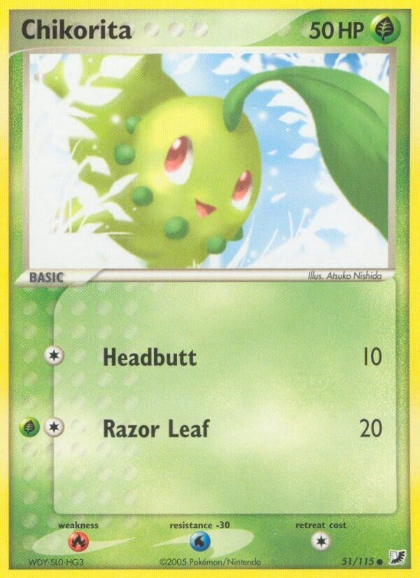 Image for Chikorita (51/115) [Unseen Forces] - Pokemon
