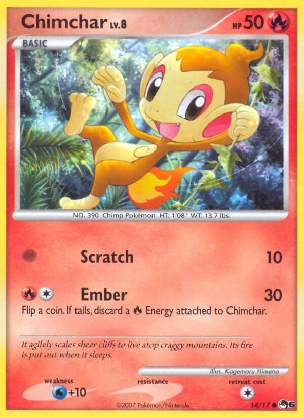 Image for Chimchar (014/017) [POP Series 6] - Pokemon