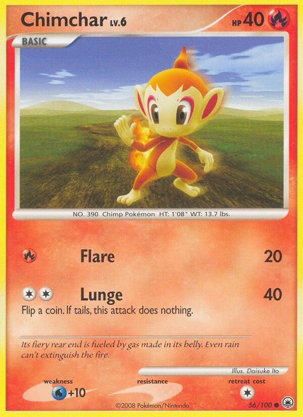 Chimchar (56) (56/100) [Majestic Dawn]
