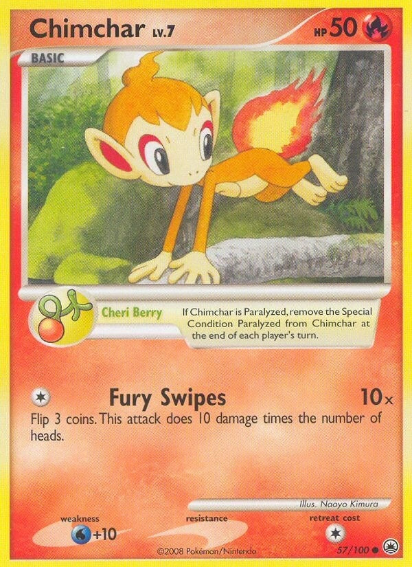 Image for Chimchar (57) (57/100) [Majestic Dawn] - Pokemon