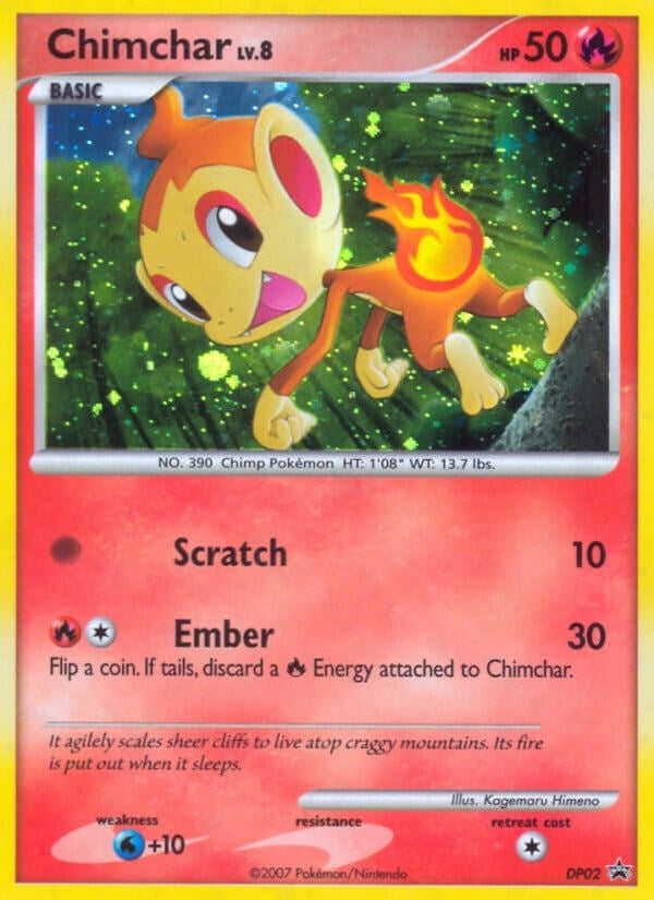 Image for Chimchar - DP02 (DP02) [Diamond and Pearl Promos] - Pokemon