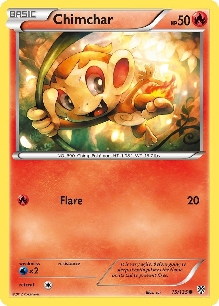 Chimchar (15/135) [Plasma Storm]