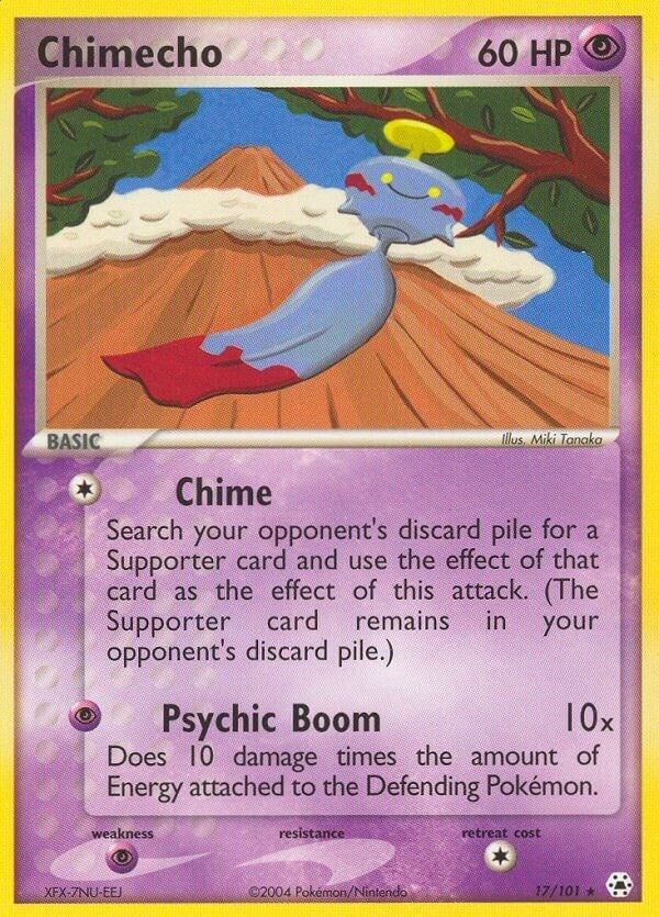Image for Chimecho (17/101) [Hidden Legends] - Pokemon