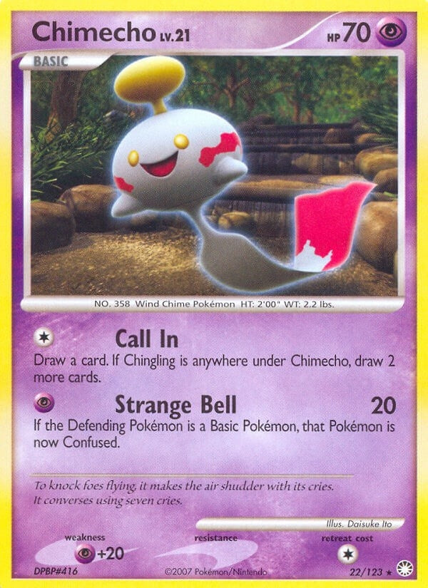 Image for Chimecho (22/123) [Mysterious Treasures] - Pokemon