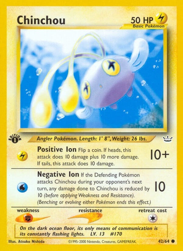 Image for Chinchou (42/64) [Neo Revelation] - Pokemon