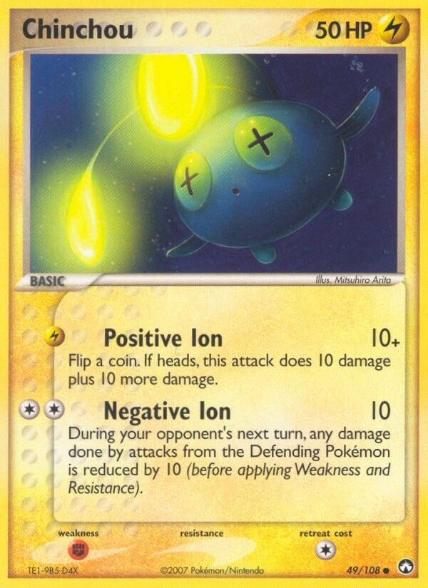 Image for Chinchou (49/108) [Power Keepers] - Pokemon